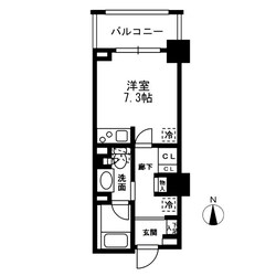 レジディア中落合の物件間取画像